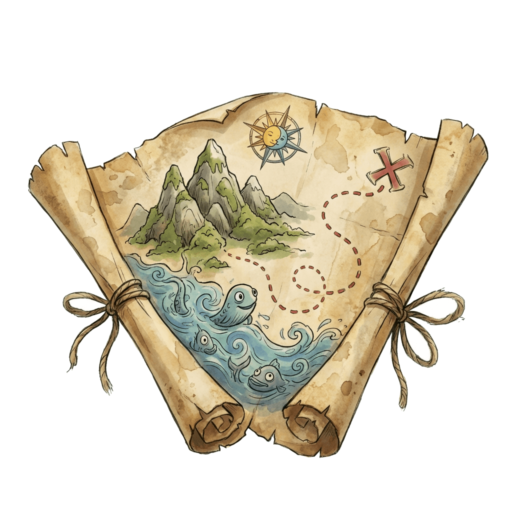 Skattekort — find skatten i godnathistorien